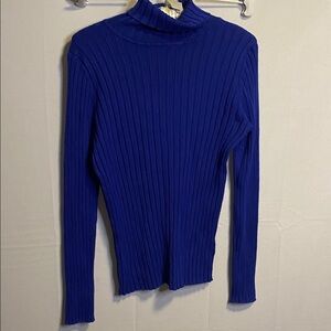 George Vibrant Blue Knit Top